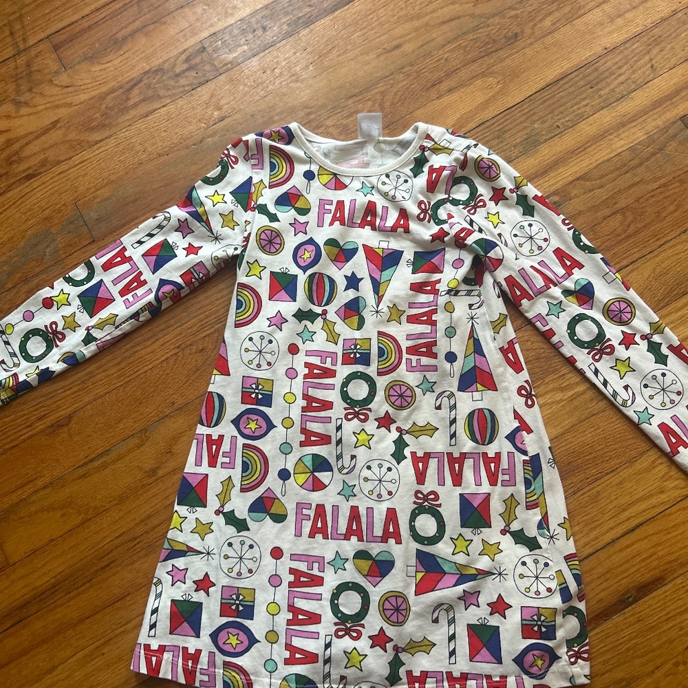 Hanna Andersson girl Christmas dress